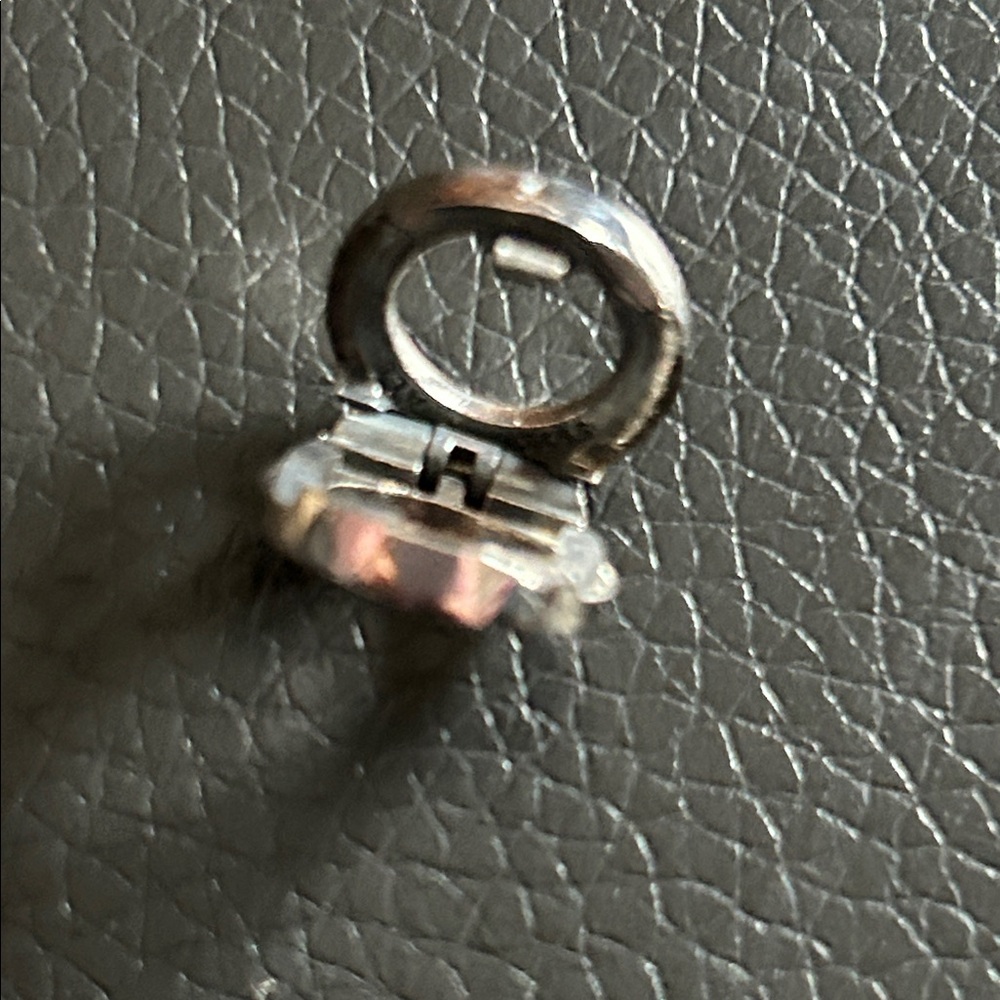Pandora Reflexions Silver Circular Clip Charm - Picture 2 of 3